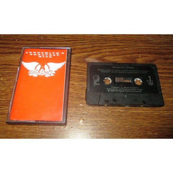 Aerosmith - Aerosmith's Greatest Hits on cassette (CBS Records, 1980) - Picture 1 of 2